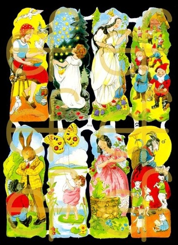 Glanzbilder märchen mix - glanzbilder,
