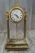 Vintage Kaminuhr Tischuhr von Winette defekt für Bastler