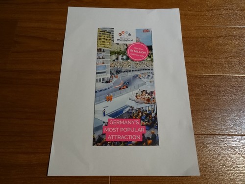Miniatur wunderland flyer - miniatur,