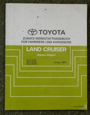 TOYOTA LandCruiser J8 Werkstatthandbuch Zusatz FZJ80 HDJ80 HZJ80 1995 Fahrwerk..