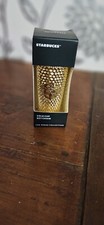 Starbucks 2023 Las Vegas Collection Gold Studded Cold Cup Ornament Schlüsselanhänger