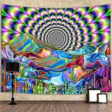 Psychedelische 70er Natur