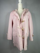 Burberry Damen Dufflecoat Mantel Rosa Gr. L