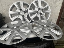 1x Radkappe  Von 4 Radkappen Opel Radzierblende 15 Zoll 13380937