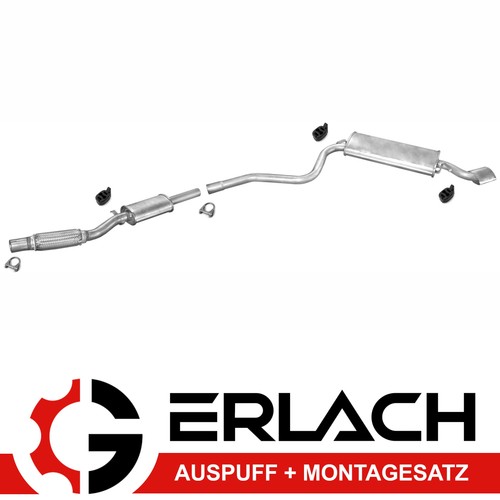 Auspuff für fiat cinquecento - auspuff,