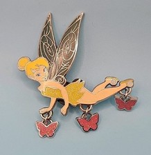 Disney Tinker Bell Pin Anstecknadel 2015 Paris Schmetterlinge