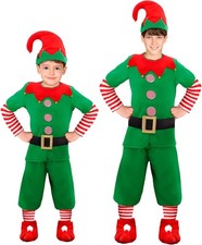 Widmann Kinderkostüm Wichtel Elf – Weihnachtskostüm Santas Helfer Party geprüft
