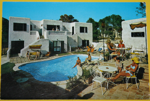 Ansichtskarte hotel villa - ansichtskarte.,