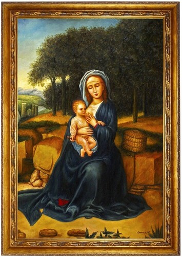 Maria und jesuskind madonna - maria,