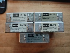 Klein + Hummel Steckeinheiten für Telewatt Verstärker B-71, B-72, B-73, B-74