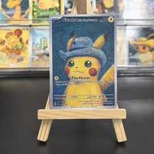 Pokemon Karte Pikachu Grey Felt Hat Van Gogh Museum Promo
