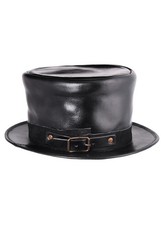 Leder Zylinder, Lederhut