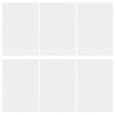  6 Pcs Aluminiumschild Sublimationsrohlinge Sublimations-Bilderrahmen-Rohlinge