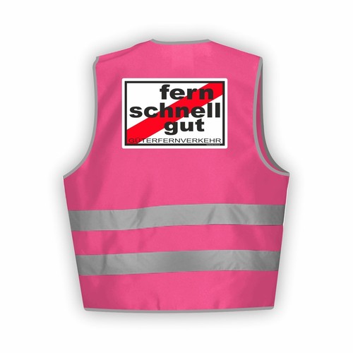 Fernschnellgut warnweste - warnweste, |