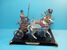 Zinnfiguren Vollplastisch  Ramses  der 2  mit Kampfwagen 90 mm Top  Nur Abholung