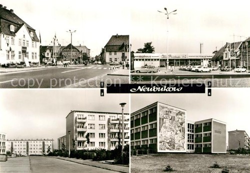 Neubukow markt panzower - panzower, weg