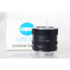 Minolta Zwischenringsatz II - Zwischenringe für MF Kameras - Extension Tube Set