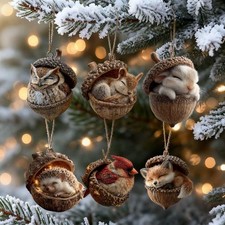 Waldtier Eichel Ornamente