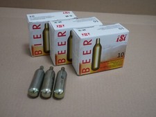 33x iSi Beer CO2 Patronen 16g für Zapfprofi Bier-Zapfanlage Bier-Kapseln