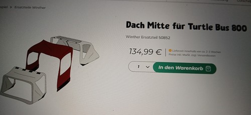 Winther kinderbus dach mitte - kinderbus,
