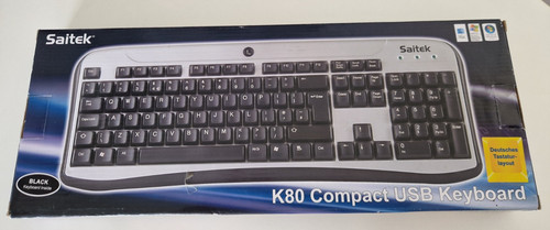 Saitek keyboard k80 tastatur - keyboard,