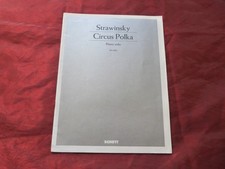 STRAWINSKY Circus Polka Noten für Klavier Schott 4282