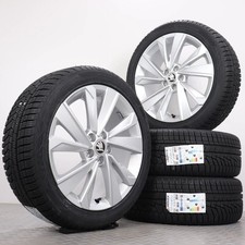 Winterräder 17 Zoll Skoda Fabia 4 PJ Original Alu-Felgen Riegel Winterreifen NEU