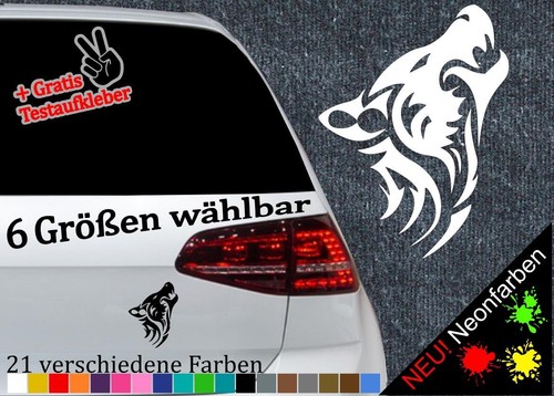 Werwolf tribal aufkleber wolf - aufkleber,