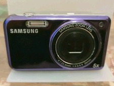 Kamera Digitalkamera Samsung PL120 Metallic Lila 14,2Mp Dual LCD Vintage 