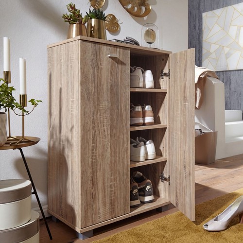 Schuhschrank holz paar - schuhschrank,