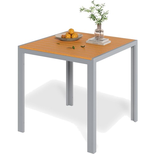 Gartentisch aluminium wpc - aluminium,