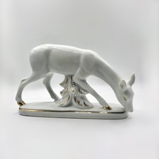 Porzellan Reh im Art Deco Stil
