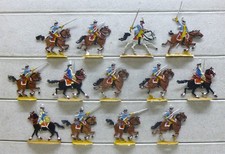 13 Zinnfiguren Preussen 1750