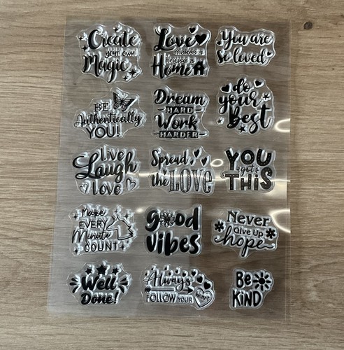 Silikonstempel sprüche - silikonstempel,