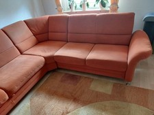 Ecksofa U-Form XXL mit Schlaffunktion, Wohnlandschaft Couchgarnitur