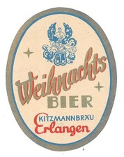 altes Bieretikett Brauerei