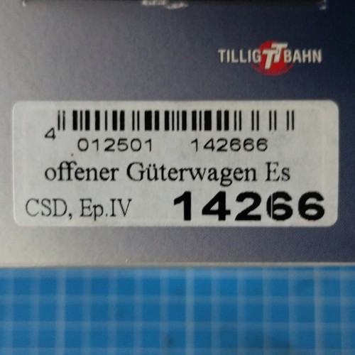 Tillig bahn offener - tillig,