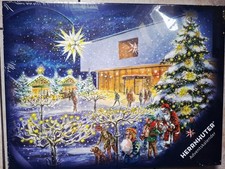 Herrnhuter Adventskalender 2021 2022 Lila Weiß A1e. Neu Originalverpackt.