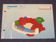 Playmobil Bauanleitung – 4462 Zoo Pinguinbecken