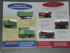 Schwerlast- Muldenkipper, Tandemdreiseitenkipper Prospekte ( 8451 )