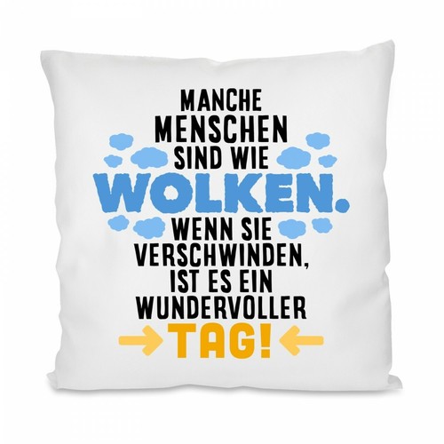 Herzbotschaft kissen mit - kissen,
