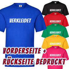 Shirt verkleidet karneval - t-shirt,