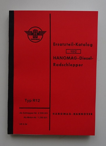 Hanomag ersatzteil liste - r, 12