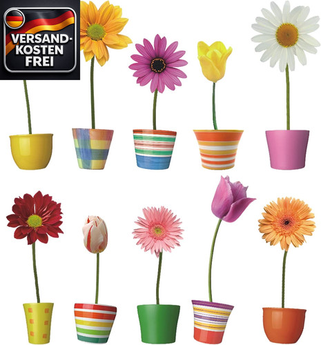 Blumen fenstersticker für - blumen,