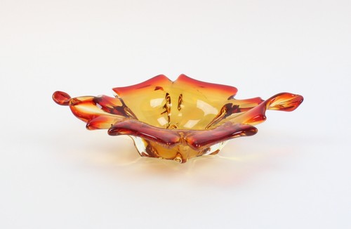 Murano glasschale 1960er - murano-glasschale,