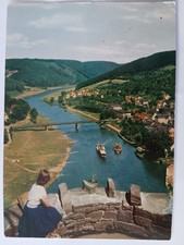 Postkarte 2711 gelaufen, Bad Karlshafen, Ansichtskarte, Sammlung