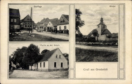 Grockstedt grockstädt - ak,