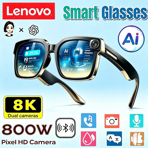 Lenovo smart brille - ai, hd