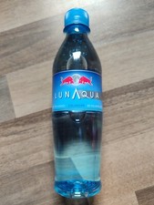 Red Bull Mond Wasser LunAqua Flasche Bottle Full Can Moon Water lune AT 9
