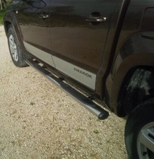 HSP Flankenschutz 100mm passend für VW Amarok (2010-2020) Trittbretter side bar